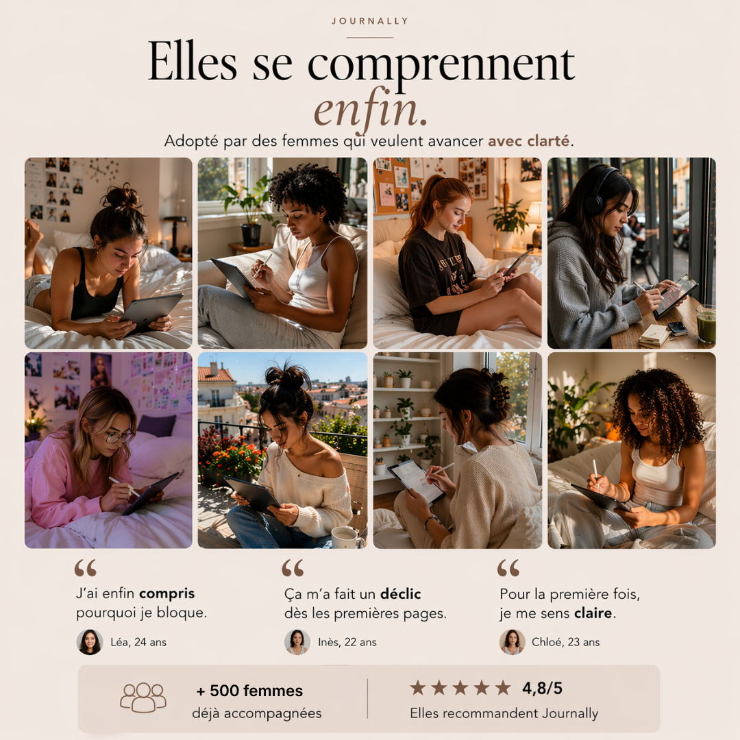 Journally — Comprendre son mental pour enfin avancer