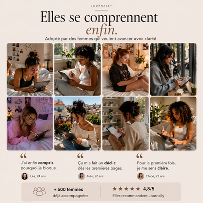 Journally — Comprendre son mental pour enfin avancer