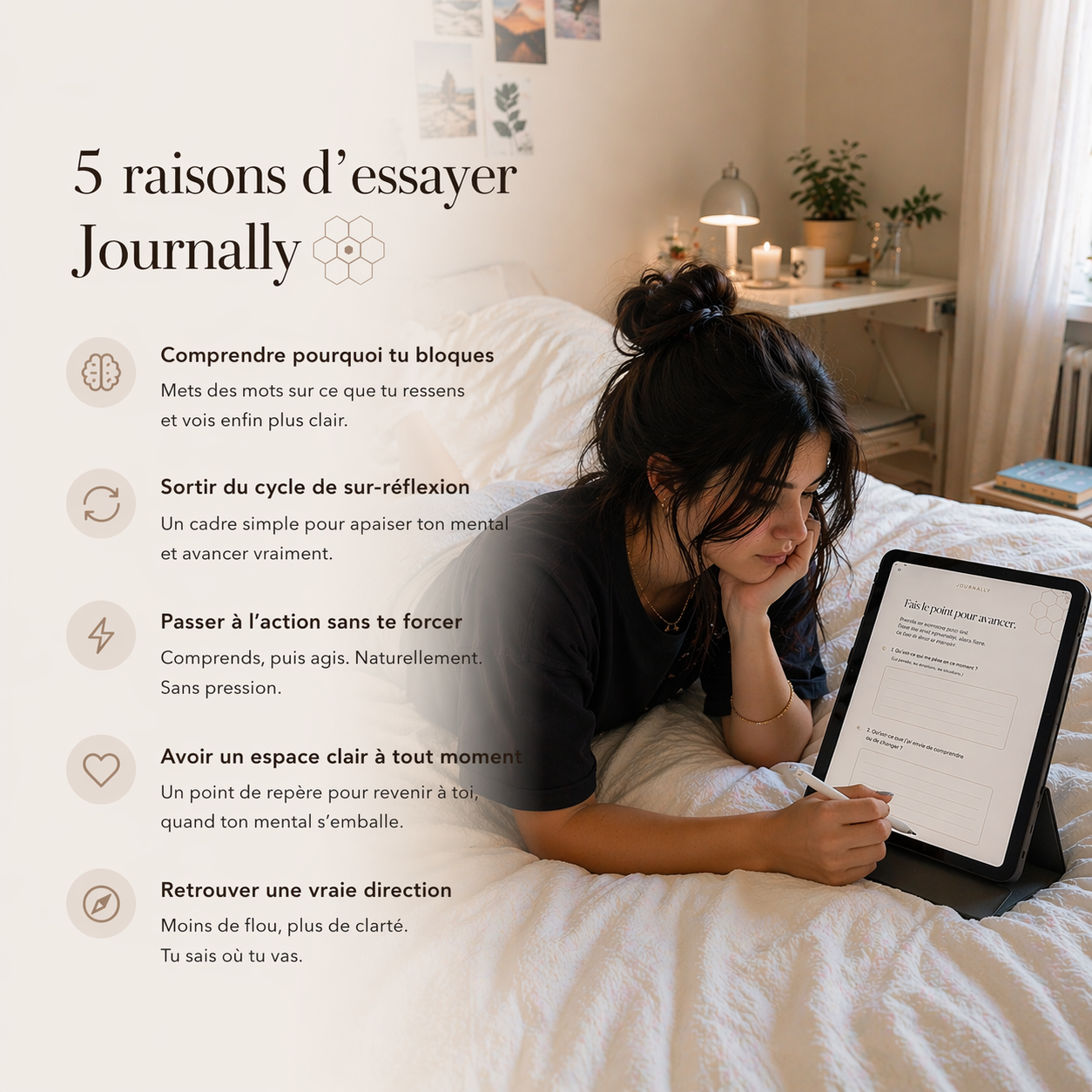 Journally — Comprendre son mental pour enfin avancer