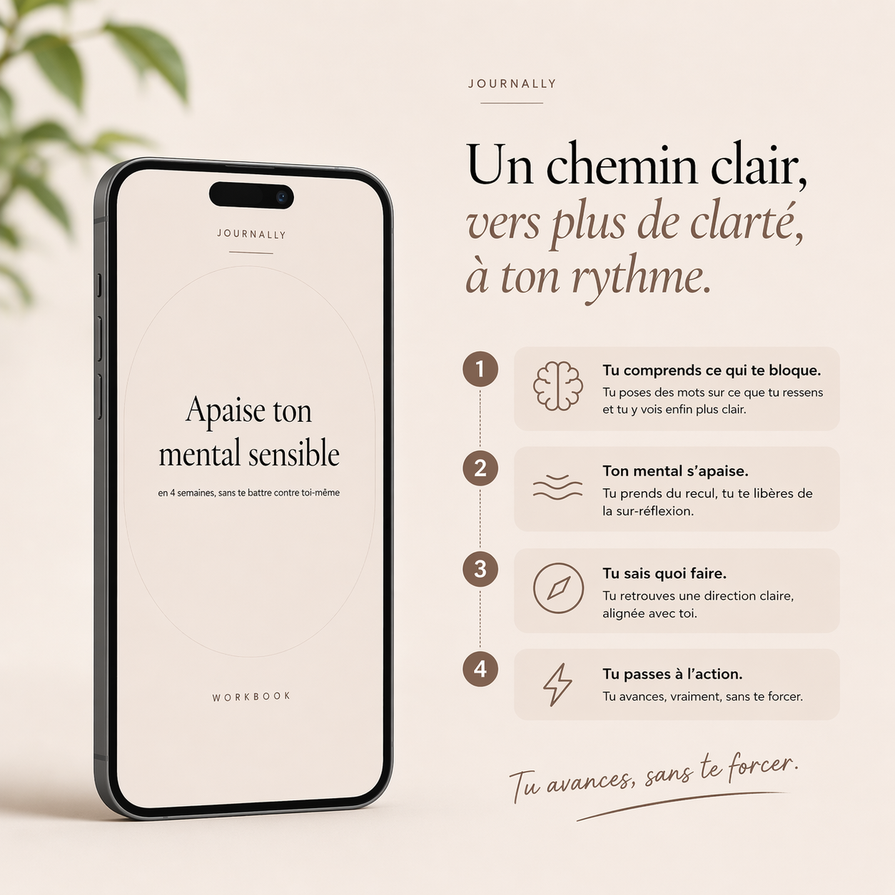 Journally — Comprendre son mental pour enfin avancer